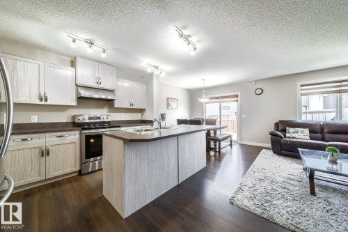 1107 33A Street, Edmonton, AB - Indoor Photo Showing Kitchen With Double Sink