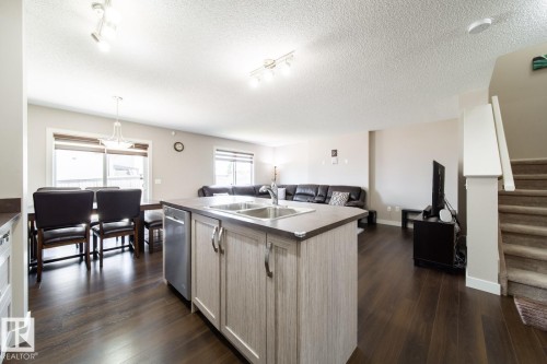 1107 33A Street, Edmonton, AB - Indoor Photo Showing Kitchen With Double Sink