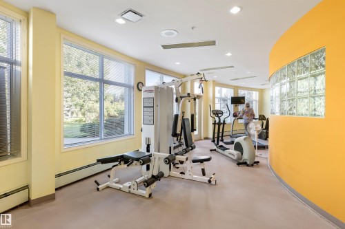 402 78 Mckenney Avenue, St. Albert, AB - Indoor Photo Showing Gym Room