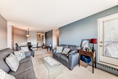 347 10520 120 Street, Edmonton, AB - Indoor Photo Showing Living Room