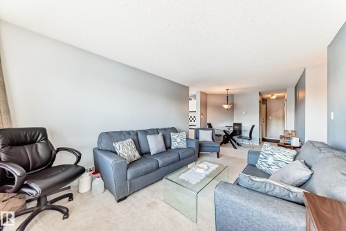 347 10520 120 Street, Edmonton, AB - Indoor Photo Showing Living Room