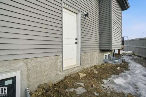 View of exterior entry - 17107 3 Street, Edmonton, AB - Outdoor With Exterior