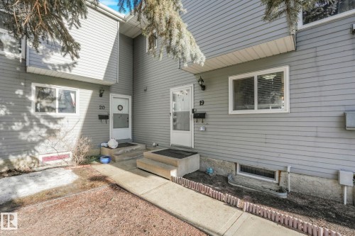 View of exterior entry - 19 1415 62 Street, Edmonton, AB - Outdoor With Exterior