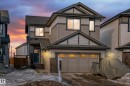 Craftsman inspired home with a shingled roof, concrete driveway, and a garage - 17926 62A Street, Edmonton, AB  - Outdoor 