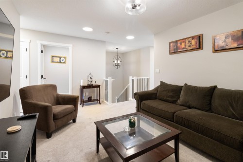 22706 95A Avenue, Edmonton, AB - Indoor Photo Showing Living Room