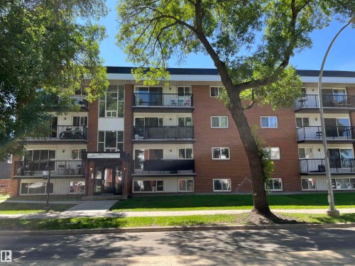 201 10149 83 Avenue, Edmonton, AB - Outdoor With Balcony With Facade