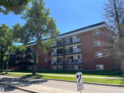 201 10149 83 Avenue, Edmonton, AB - Outdoor With Balcony With Facade