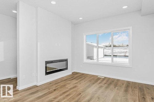 4293 Kinglet Drive, Edmonton, AB - Indoor With Fireplace