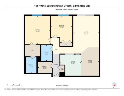 View of property floor plan - 115 10545 Saskatchewan Drive, Edmonton, AB - Other
