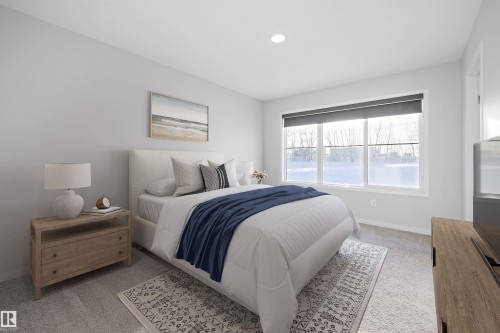 5210 Lark Crescent, Edmonton, AB - Indoor Photo Showing Bedroom