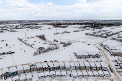 View of snowy aerial view - 