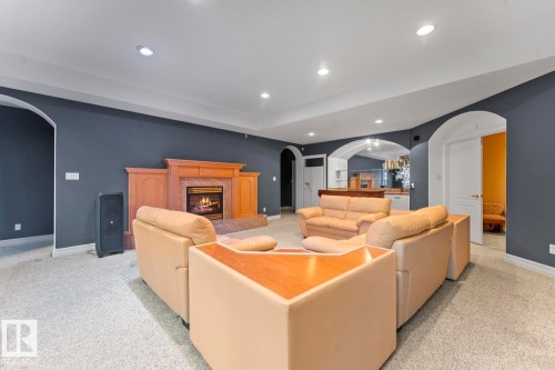 3006 Wayne Way, Cold Lake, AB - Indoor With Fireplace