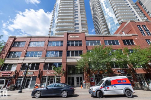 View of apartment building / complex - 2005 10136 104 Street, Edmonton, AB - Outdoor With Facade