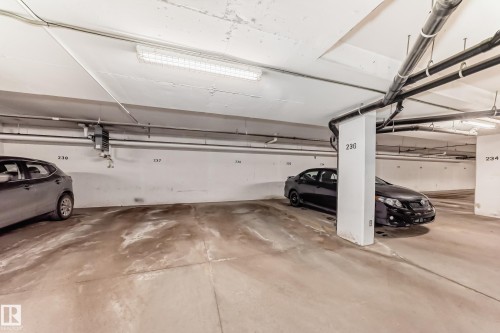 208 2204 44 Ave, Edmonton, AB - Indoor Photo Showing Garage