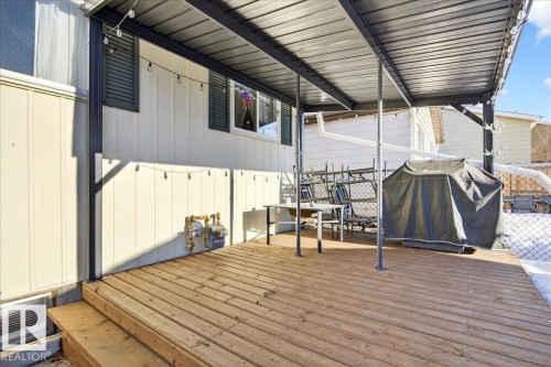 115 Birch Drive, Gibbons, AB - Outdoor With Deck Patio Veranda With Exterior