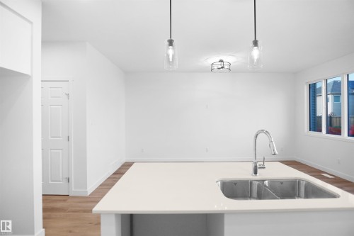 12127 34 Avenue, Edmonton, AB - Indoor Photo Showing Kitchen With Double Sink