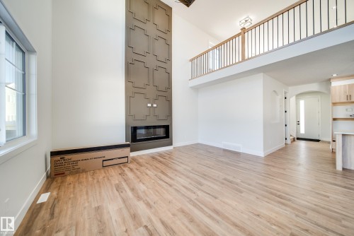 7156 177 Avenue, Edmonton, AB - Indoor With Fireplace