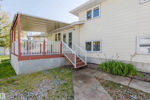 4102 43A Avenue, Leduc, AB - Outdoor With Deck Patio Veranda With Exterior