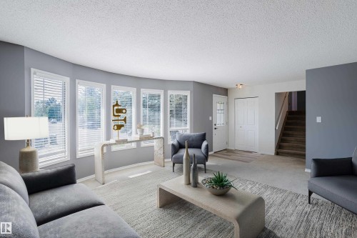 4102 43A Avenue, Leduc, AB - Indoor Photo Showing Living Room