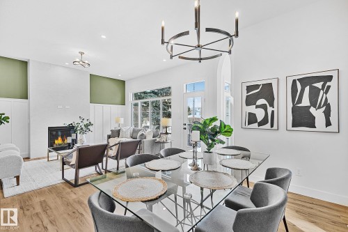 11234 61 Street, Edmonton, AB - Indoor Photo Showing Dining Room