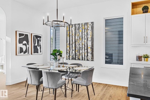 11234 61 Street, Edmonton, AB - Indoor Photo Showing Dining Room