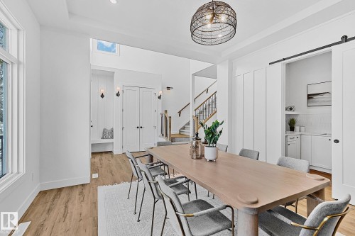 11234 61 Street, Edmonton, AB - Indoor Photo Showing Dining Room