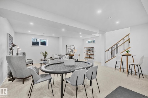 11234 61 Street, Edmonton, AB - Indoor Photo Showing Dining Room