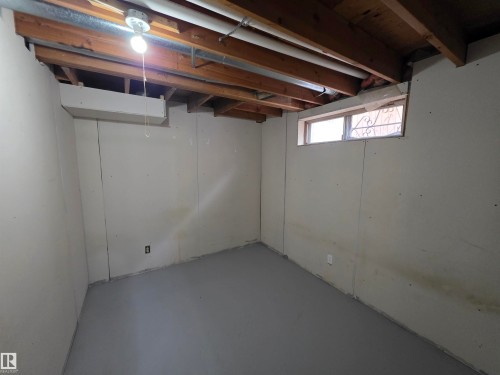 View of basement - Edmonton, AB - Indoor Photo Showing Basement