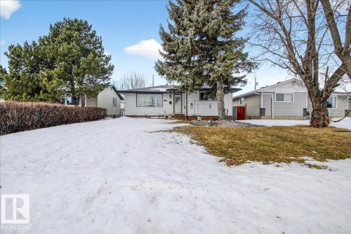 View of ranch-style home - 13320 123 Street, Edmonton, AB - Outdoor With Facade