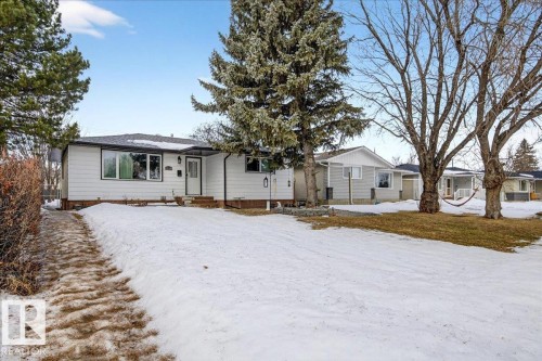 View of single story home - 13320 123 Street, Edmonton, AB - Outdoor