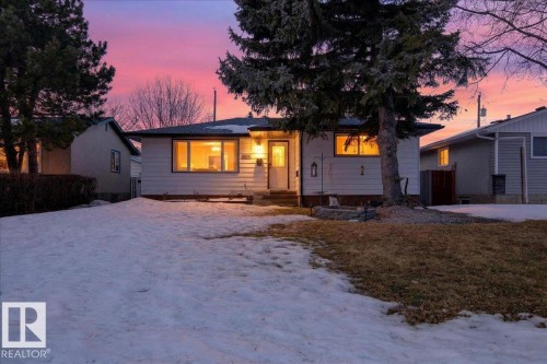 View of single story home - 13320 123 Street, Edmonton, AB - Outdoor