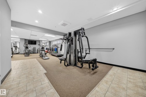 205 10130 114 Street, Edmonton, AB - Indoor Photo Showing Gym Room