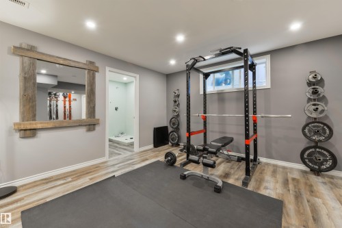 8504 16A Avenue, Edmonton, AB - Indoor Photo Showing Gym Room