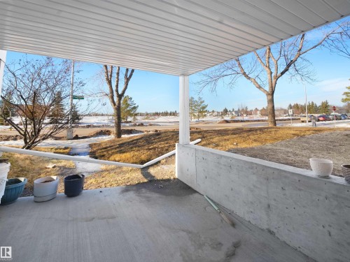View of covered porch - 108 5065 31 Avenue, Edmonton, AB - Outdoor With View