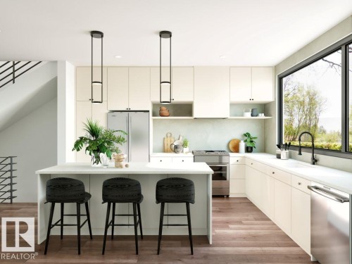 4 10327 Wadhurst Road, Edmonton, AB - Indoor Photo Showing Kitchen With Upgraded Kitchen