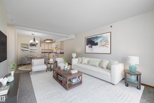 101 4812 51 Avenue, Stony Plain, AB - Indoor Photo Showing Living Room