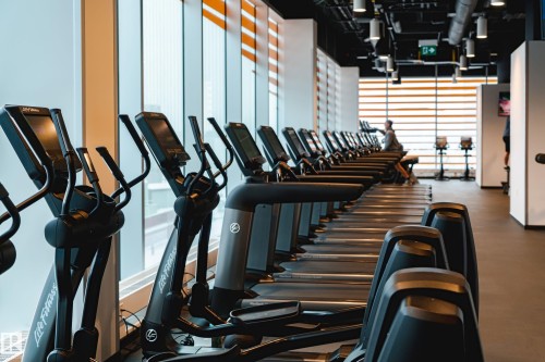 View of gym - 3901 10360 102 Street, Edmonton, AB - Indoor