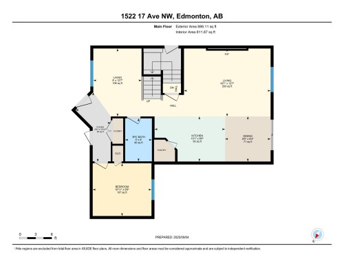 View of room layout - 1522 17 Avenue, Edmonton, AB - Other