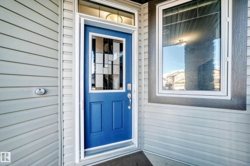 View of exterior entry - 7719 Getty Wynd, Edmonton, AB - Outdoor With Exterior
