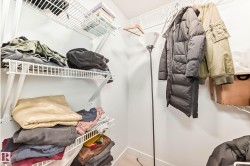 View of walk in closet - 