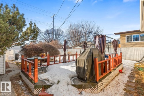 7319 86 Avenue, Edmonton, AB - Outdoor With Deck Patio Veranda