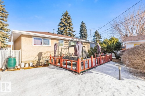7319 86 Avenue, Edmonton, AB - Outdoor With Deck Patio Veranda