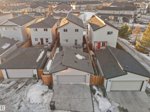 Aerial view of residential area - 5423 Chappelle Road, Edmonton, AB - Outdoor