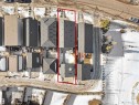 Aerial view of property's location featuring property parcel outlined and nearby suburban area - 5423 Chappelle Road, Edmonton, AB  - Other 