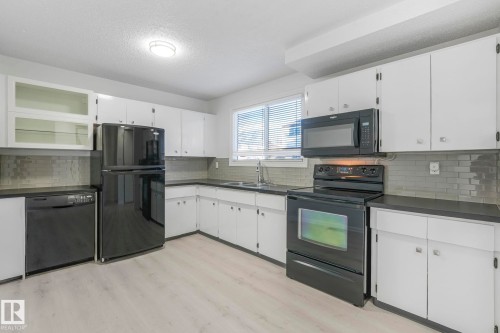 2625 135 Avenue, Edmonton, AB - Indoor Photo Showing Kitchen With Double Sink