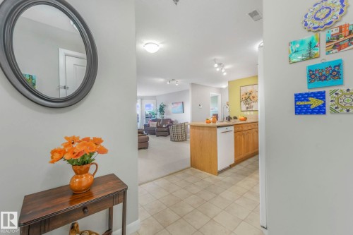 Corridor featuring a sink - 415 530 Hooke Road, Edmonton, AB - Indoor Photo Showing Other Room