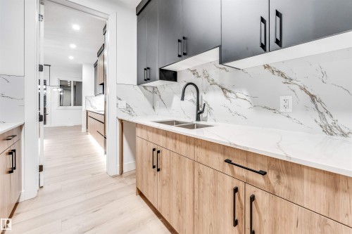 6310 20 Street, Rural Leduc County, AB - Indoor Photo Showing Kitchen With Double Sink