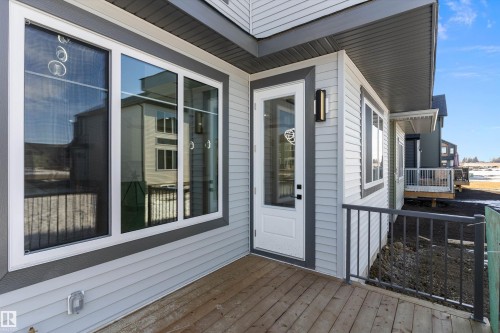 8916 Mayday Way, Edmonton, AB - Outdoor With Deck Patio Veranda With Exterior