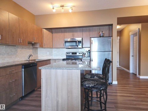 203 10518 113 Street, Edmonton, AB - Indoor Photo Showing Kitchen