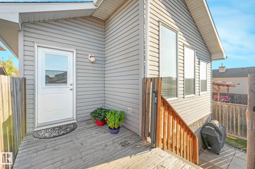 119 Brintnell Boulevard, Edmonton, AB - Outdoor With Deck Patio Veranda With Exterior